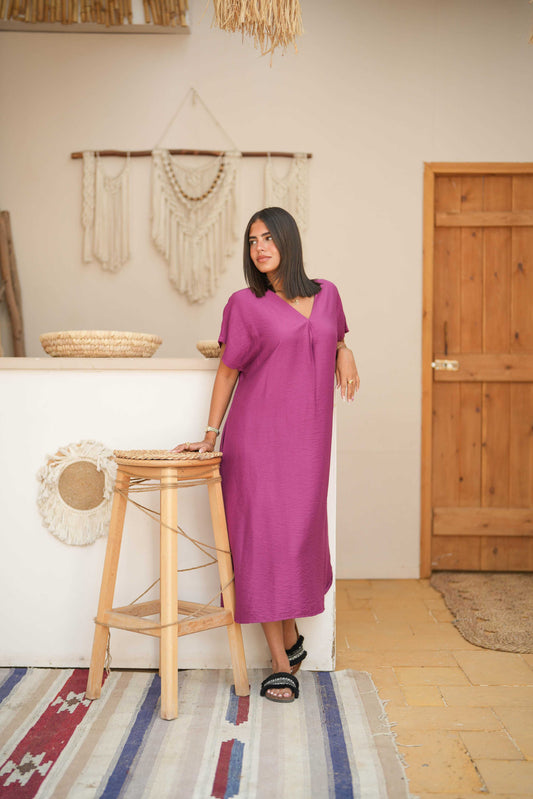 Purple Sola Dress