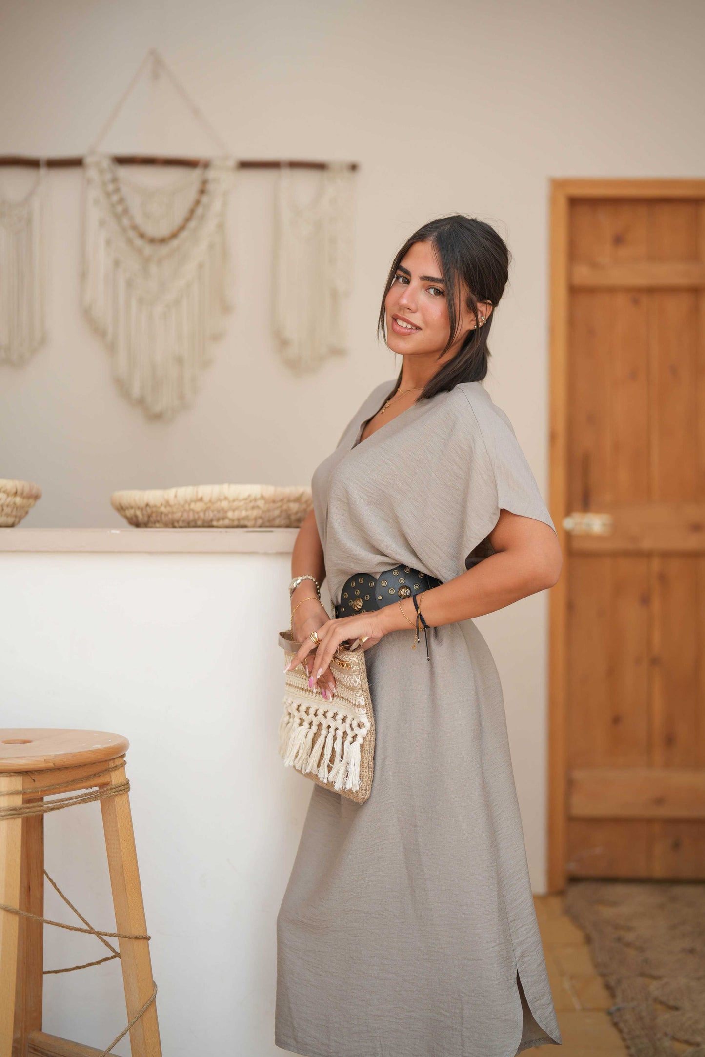 Silver Sola Dress