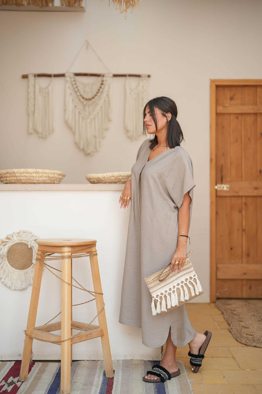 Silver Sola Dress